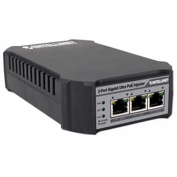 Zasilacz Ultra PoE Intellinet Gigabit Ethernet 1x RJ45 30W + 1x RJ45 50W 802.3af/at