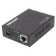Media Konwerter/zasilacz PoE+ Intellinet Gigabit 1000Base-T RJ45 na Slot SFP, 120km