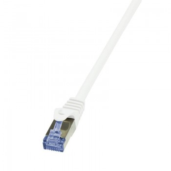 Patchcord LogiLink CQ4111S Cat.6A/7 600 MHz S/FTP PIMF 20,0m biały