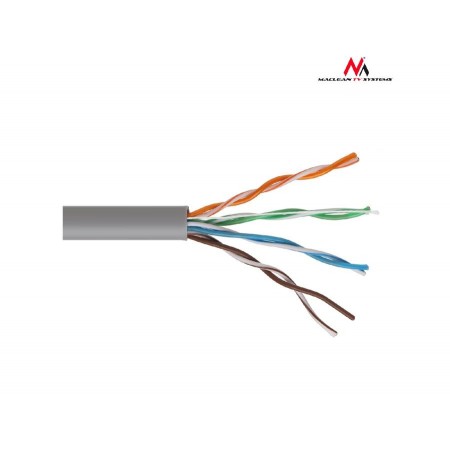 Kabel skrętka UTP Maclean MCTV-579 Cat 5e 4*2*50 CCA 100m
