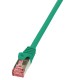 Patchcord LogiLink CQ2095S CAT.6 S/FTP 10m, zielony