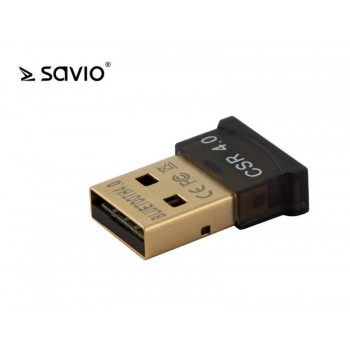 Adapter Bluetooth 4.0 Savio BT-040