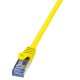 Patchcord LogiLink CQ3077S Cat.6A S/FTP 5m żółty