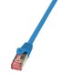 Patchcord LogiLink CQ2066S CAT.6 S/FTP 3m, niebieski