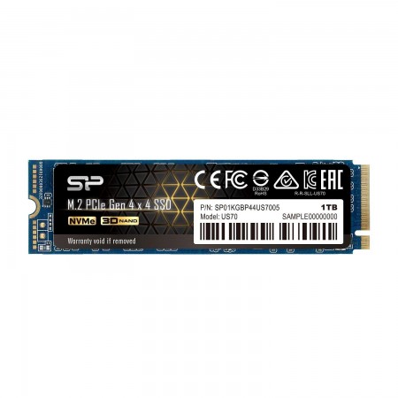 Dysk SSD Silicon Power US70 1TB PCIe Gen4x4 NVMe (5000/4400 MB/s) M.2 2280
