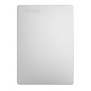 Dysk zewnętrzny Toshiba Canvio Slim 2TB, USB 3.0, silver