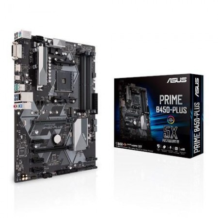 Płyta Asus PRIME B450-PLUS /AMD B450/SATA3/M.2/USB3.1/PCIe3.0/AM4/ATX