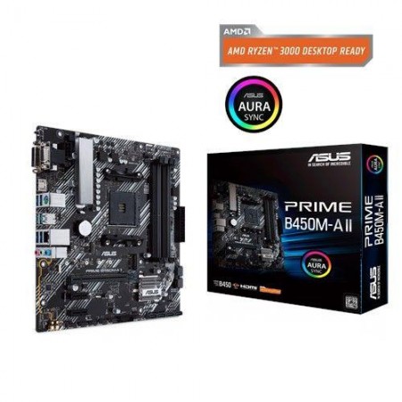Płyta Asus PRIME B450M-A II/AMD B450/SATA3/M.2/USB3.1/PCIe3.0/AM4/mATX