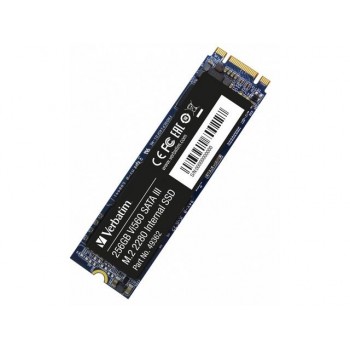Dysk SSD wewnętrzny Verbatim Vi560 S3 256GB M.2 2280 SATA