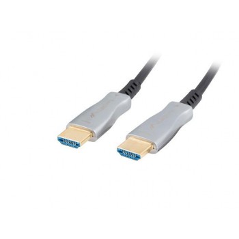 Kabel HDMI Lanberg M/M v2.0 50m czarny optyczny AOC