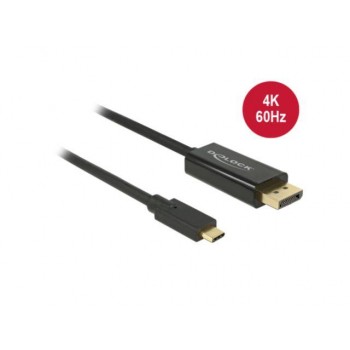 Kabel adapter Delock USB type-C(M) - DisplayPort(M) 4K 60Hz 2m