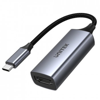 Kabel Adapter Unitek V1412A USB-C - HDMI 2.0, 4K 60Hz, 0,15m