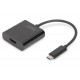 Adapter graficzny DIGITUS HDMI 4K 30Hz UHD na USB 3.1 Typ C, z audio, czarny, 0,15m