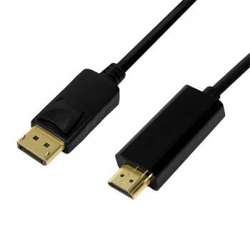 Kabel adapter LogiLink CV0128 DisplayPort 1.2 - HDMI 1.4, 3m