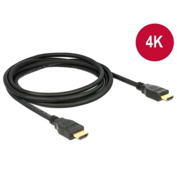 Kabel Delock HDMI-HDMI V1.4 high speed ethernet 4K 2m