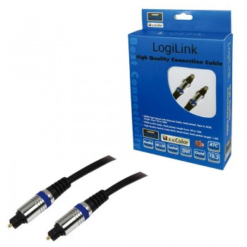 Kabel optyczny TOSLINK LogiLink CAB1101, 1,5m