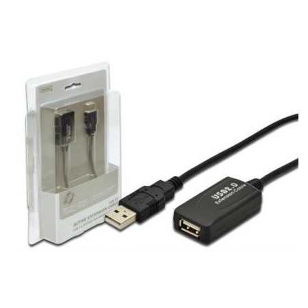 Kabel repeater USB 2.0 DIGITUS DA-70130-4 5m