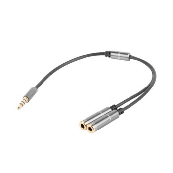 Adapter słuchawkowy Genesis A20 premium 4-PIN do PS4, PC i smartfonów