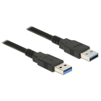 Kabel Delock USB AM-AM 3.0 2m czarny