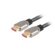 Kabel HDMI Lanberg M/M v2.1 1m 8K 60Hz czarny