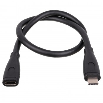Kabel USB Akyga AK-USB-32 USB type C (f) / USB type C (m) ver. 3.1 0,3m czarny