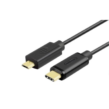 Kabel USB Unitek Y-C473BK USB 2.0 Typ-C (M) - micro USB B (M) 1m