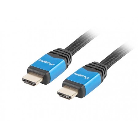 Kabel HDMI Lanberg Premium M/M v2.0 1m czarny