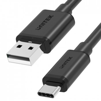 Kabel USB Unitek Y-C481BK USB-A — USB-C, krótki, 0,5m