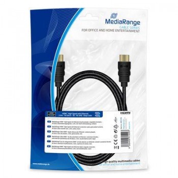 Kabel HDMI MediaRange MRCS196 HDMI/HDMI with Ethernet , 2.0m, czarny