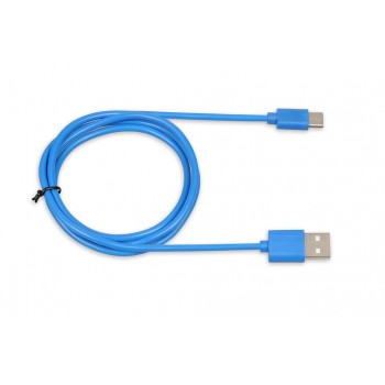 Kabel USB iBOX IKUMTCB TYP-C, 1m, 3A Niebieski