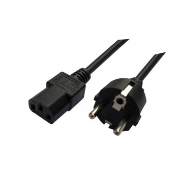 Kabel zasilający Savio CL-89 CEE 7/7 - IEC 320 C13 1,2m