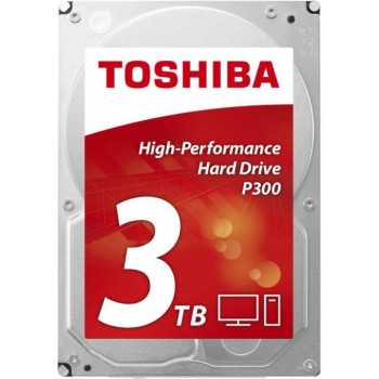 Dysk Toshiba P300 HDWD130UZSVA 3TB 3,5" 7200 64MB SATA III BULK
