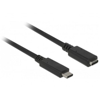Przedłużacz USB 3.1 Delock C(M) - C(F) 1m czarny