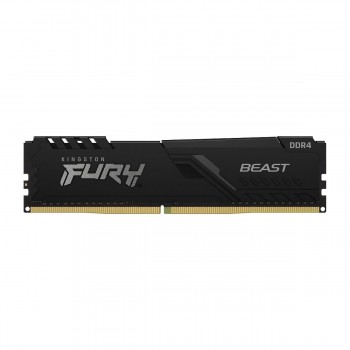 Pamięć DDR4 Kingston Fury Beast 16GB (1x16GB) 3200MHz CL16 1,35V 1Gx8 czarna