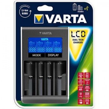 Ładowarka akumulatorków VARTA LCD Dual Tech Charger