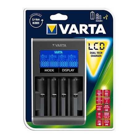 Ładowarka akumulatorków VARTA LCD Dual Tech Charger