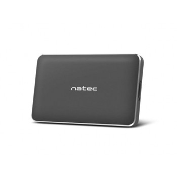 Obudowa na dysk Natec Oyster Pro 2,5" USB 3.0 aluminium czarna slim