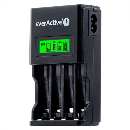 Ładowarka akumulatorków Ni-MH EverActive NC-450 Black Edition