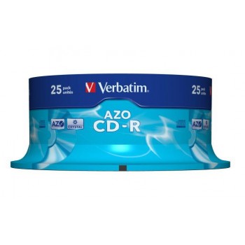 CD-R Verbatim 700MB AZO (Cake 25)