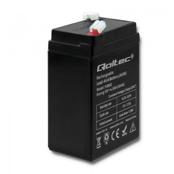 Akumulator AGM Qoltec | 6V | 4,5Ah | max.67,5A