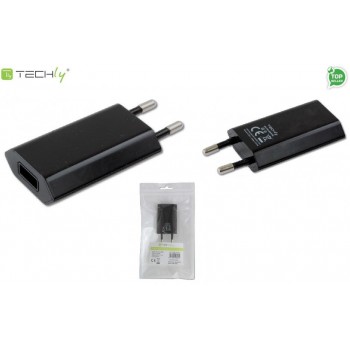 Ładowarka sieciowa Techly USB 5V 1A czarna