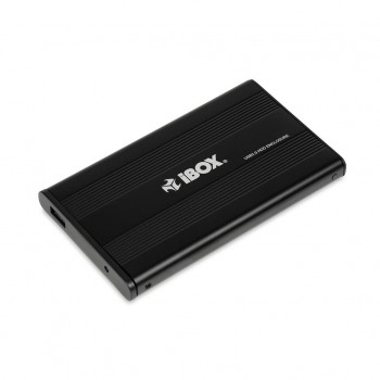 Obudowa na dysk iBOX HD-01 2.5" USB 2.0 czarna, aluminium