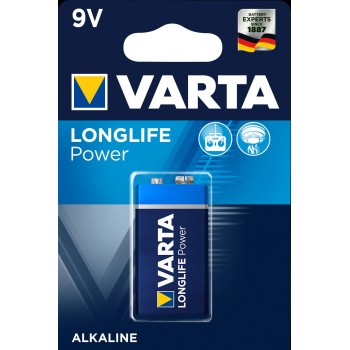 Baterie VARTA High Energy, E-Block, 9V 6LR61/PP3 - 1 szt