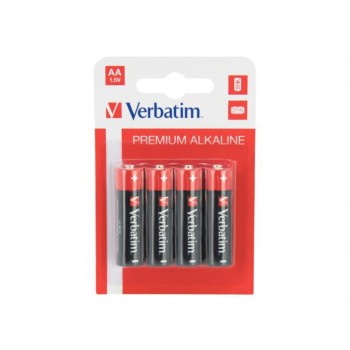 Bateria Verbatim LR6 AA (4 szt blister)