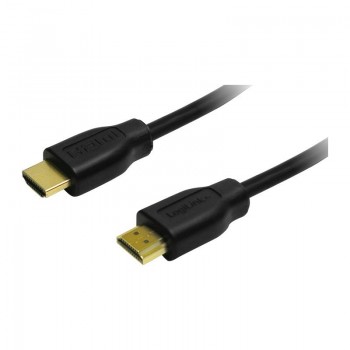 Kabel HDMI LogiLink CH0076 v1.4 GOLD, 0,2m