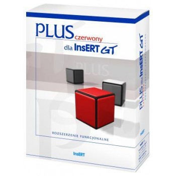 Oprogramowanie InsERT - czerwony PLUS dla InsERT GT
