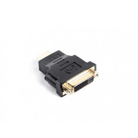 Adapter Lanberg AD-0014-BK HDMI (M) - DVI-D (F)(24+1) Single Link czarny