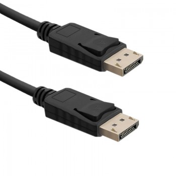 Kabel DisplayPort v1.4 Qoltec męski / DisplayPort v1.4 męski | 3m