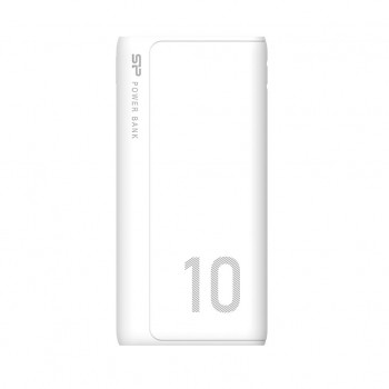 Powerbank Silicon Power GP15 10000mAh 1x USB-C, 2x USB-A, biały