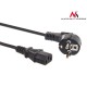 Kabel zasilający Maclean MCTV-691 3 pin 1,5m wtyk EU
